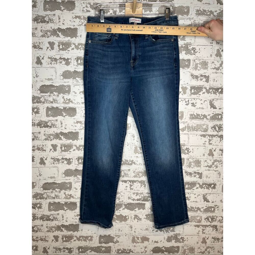 Lucky brand | women denim sweet mid-rise straight jeans - Picture 5 of 9